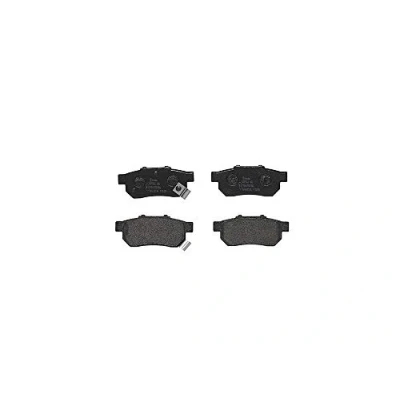 Image of 5860051480, 5860051490, 5860091630, 5860095750, 5860177980 Brake pad set BREMBO P 28 025 with acoustic wear warning without accessories HONDA: JAZZ 4