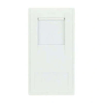 Image of Click New Media Rj45 Cat 5E Data Module White 25mm X 50mm 18mm Mm480Wh