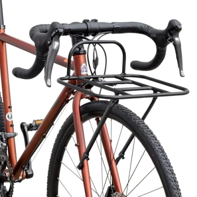 Image of GORIX Bike Front Rack Carrier MTB Road Bicycle (GX RACK) (Adjustable Length)
