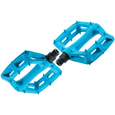 Image of DMR V6 Plastic Pdl Blue, CrMo Axle