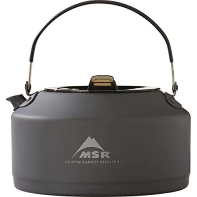 Image of MSR Pika Hard Anodized Aluminum Camping Teapot, Black