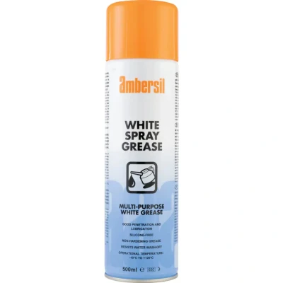 Image of Ambersil 31617 White Spray Grease, 500 ml