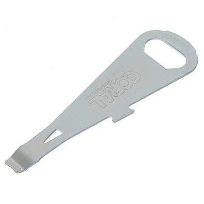 Image of Coral 73510 Essentials Paint Tin Can and Bottle Opener with Pry Bar Nail Pull Screwdriver Head Multi Tool, Silver