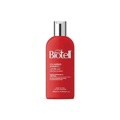 Image of Biotell Volumising Shampoo for Limp, Flat Hair, Adds Volume and Body, Wheat Protein Copolymer, Frizz Free