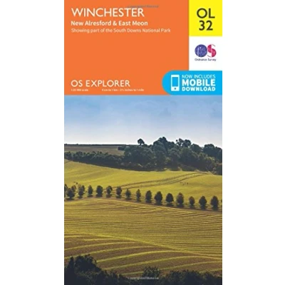 Image of Explorer OL 32 Winchester, New Alresford &amp; East Meon Map