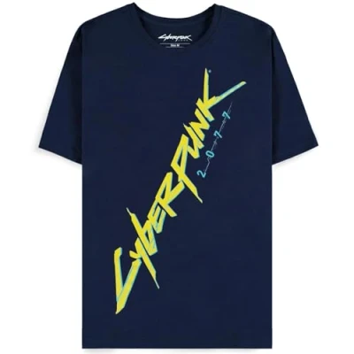 Image of Cyberpunk 2077 Logo Men&#039;s Short Sleeved T Shirt, black, S