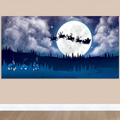 Image of Amscan 671106 Ss Add Ons 1Pk Santa S Sleigh