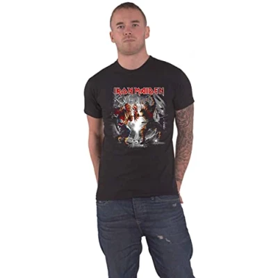 Image of Rock Off Iron Maiden &#039;Trooper 2022&#039; (Black) T Shirt (Small)