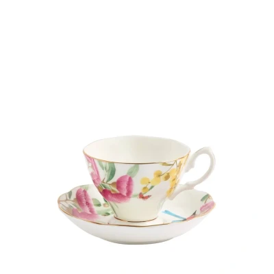 Image of Miranda Kerr Australiana Teacup &amp; Saucer White