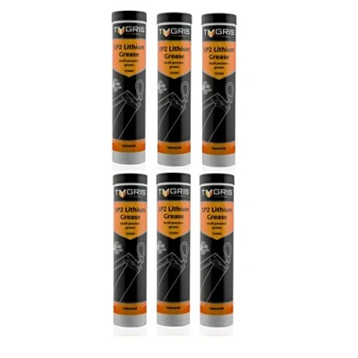Image of 6 x Tygris Industrial TG8404 EP2 Multi Purpouse Lithium Grease 400g