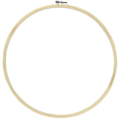 Image of Cousin DIY 14 inch Wood Quilting Hoop, Brown