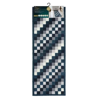 Image of JVL Mega Runner Mat 57 x 150 cm, Pixels
