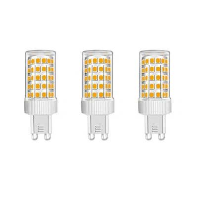 Image of HUAMu 3 Pack G9 LED Bulb 10W Equivalent 150W Halogen, 86Pcs LED, 1000 LM, 360 Beam Angle, Super Bright, AC 220V, Non Dimmable, 3000K Warm White