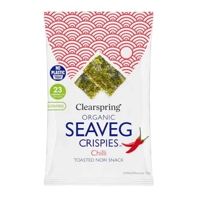 Image of Clearspring Organic Seaveg Crispies (1, Chilli)