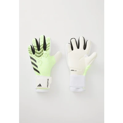 Image of adidas Performance PRED PRO Unisex Goalkeeping gloves for kids, Size: 7, Lucid lemon/white/black