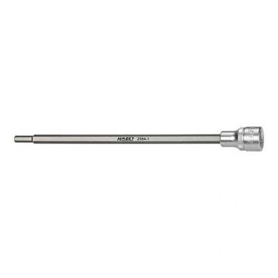 Image of 1669, 44051000000, 46808400000, 53012, ASE44051000000 Socket HAZET 2584 1 Hexagon Knurled