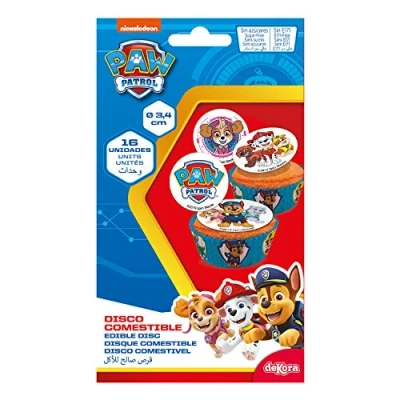 Image of Dekora Paw Patrol Kids&#039; Birthday Cake Decoration Minis 3,4 cm