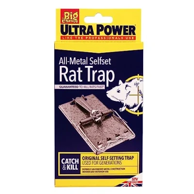 Image of The Big Cheese Ultra Power All Metal Selfset Rat Trap
