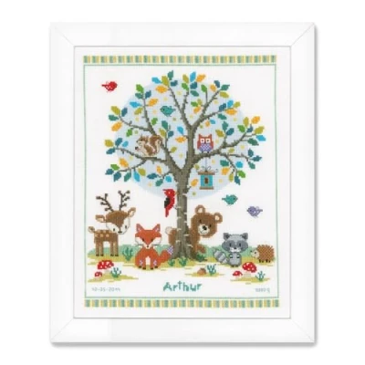 Image of Vervaco Counted Cross Stitch in The WDS, Multi, One Size