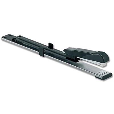 Image of 5 Star Stapler Long Arm Full Strip 320mm Reach Capacity 25 Sheets Black Ref 918656