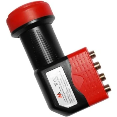 Image of Maclean MCTV 629 Quality Satellite LNB LMB quad 4 way Sky HD Freesat Cable Multiroom