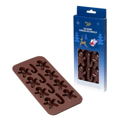 Image of Tala Christmas Silicone Chocolate Shapes Mould