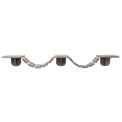 Image of Trixie Climbing Ladder for Wall Mounting, 150 x 30 cm, Taupe, 3.42 kg