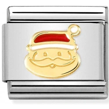 Image of Nomination Santa Claus Charm Stainless Steel