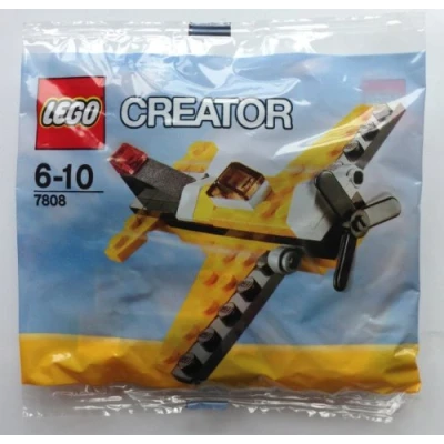 Image of Lego Creator Yellow Airplane Set 7808