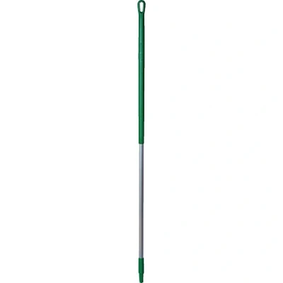 Image of Vikan 29372 Aluminium Handle, Green, 31mm Diameter, 1510mm Length