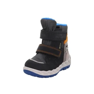 Image of Superfit Icebird Winter boots for kids, Size: 4.5K/5K, Grau/blau Leather and textile