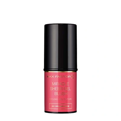 Image of Max Factor, Miracle Sheer Gel Blush Stick with Modular Colour and Refreshing Texture, 001 Dreamy Rose