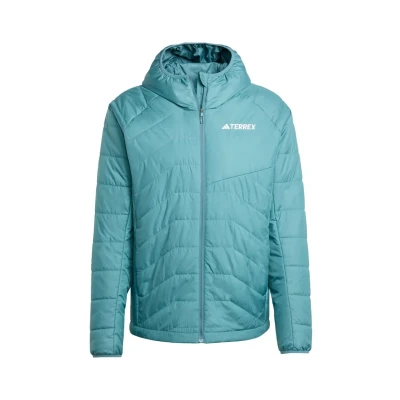 Image of Adidas Terrex Multi Insulated Hooded Winter jacket, Men&#039;s, Size: Large, Preloved teal