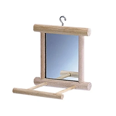 Image of Nobby Wooden Mirror with Landing Place, 10 x cm