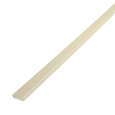 Image of Truly PVC Supplies Cream, 20mm x 5m Cloaking Fillet uPVC Plastic Window Door Architrave Trim