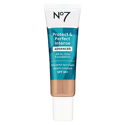 Image of No7 Protect &amp; Perfect ADVANCED All in One Foundation (new packaging) Calico
