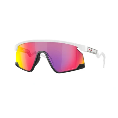 Image of Oakley Unisex Sports glasses, Size: One Size, Matte white/prizm road