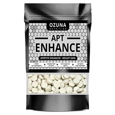 Image of APT Enhance Appetite Stimulant Max Strength Booster for Weight Gain Natural Support to Increase Food Intake 100 Easy Swallow Tablets