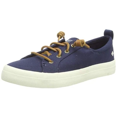 Image of SPERRY Women&#039;s Crest Vibe Mainstream Sneaker, Navy, 6 UK