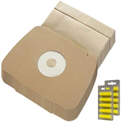 Image of MohMus 10 Vacuum Cleaner Dust Bags + Air Fresheners For Lux Electrolux Lux1, 1, Classic, Royal, D 820 D820, Staubcontainer
