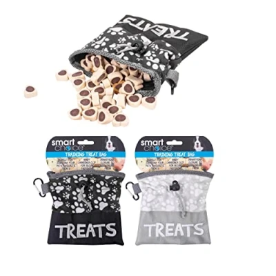 Image of RSW Smart Choice Training Dog Treat Pouch Portable Clip On Drawstring Bag Ideal Obedience Walking Aid