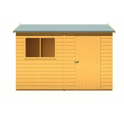 Image of Shire Premium Shed Range Lewis 10x8 SD Reverse Apex Style C