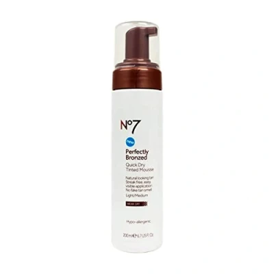 Image of No7 Self Tan Mousse 200ml Light/Medium