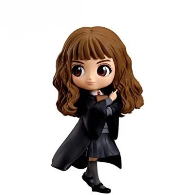Image of Banpresto HARRY POTTER Hermione Granger Figurine Q Posket 14cm, Black