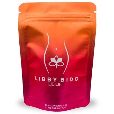 Image of Libido Booster for Women Natural Intimacy Support Libby Bido Libilift contains Hormonal Boost of Maca Root Extract, Damiana, Ashwagandha. 60 Vegan Capsules