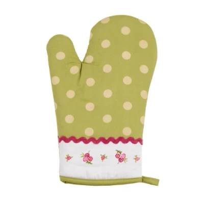 Image of Premier Housewares Cotton Rose Cottage Oven Glove