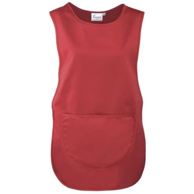 Image of Premier Ladies/Womens Pocket Tabard/Workwear (M) (Red)