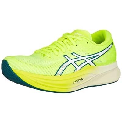 Image of Asics Magic Speed 2 Womens Yellow Trainers Size UK 6.5