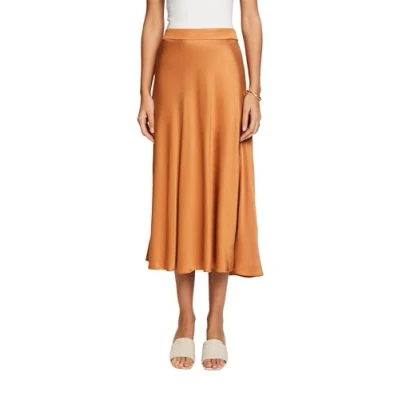 Image of Esprit Skirt Aline skirt, Women&#039;s, Size: 12, Caramel