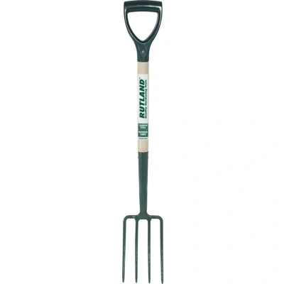 Image of Rutland Border Fork Carbon Steel, Wooden Shaft